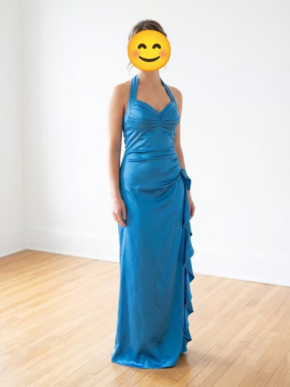 Blue formal dress